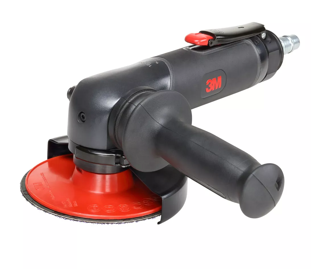 3M™ Pneumatic Angle Grinder, 88566, Used for 4-1/2 in - 5 in discs, 1.5
HP, 12K RPM, 1 ea/Case