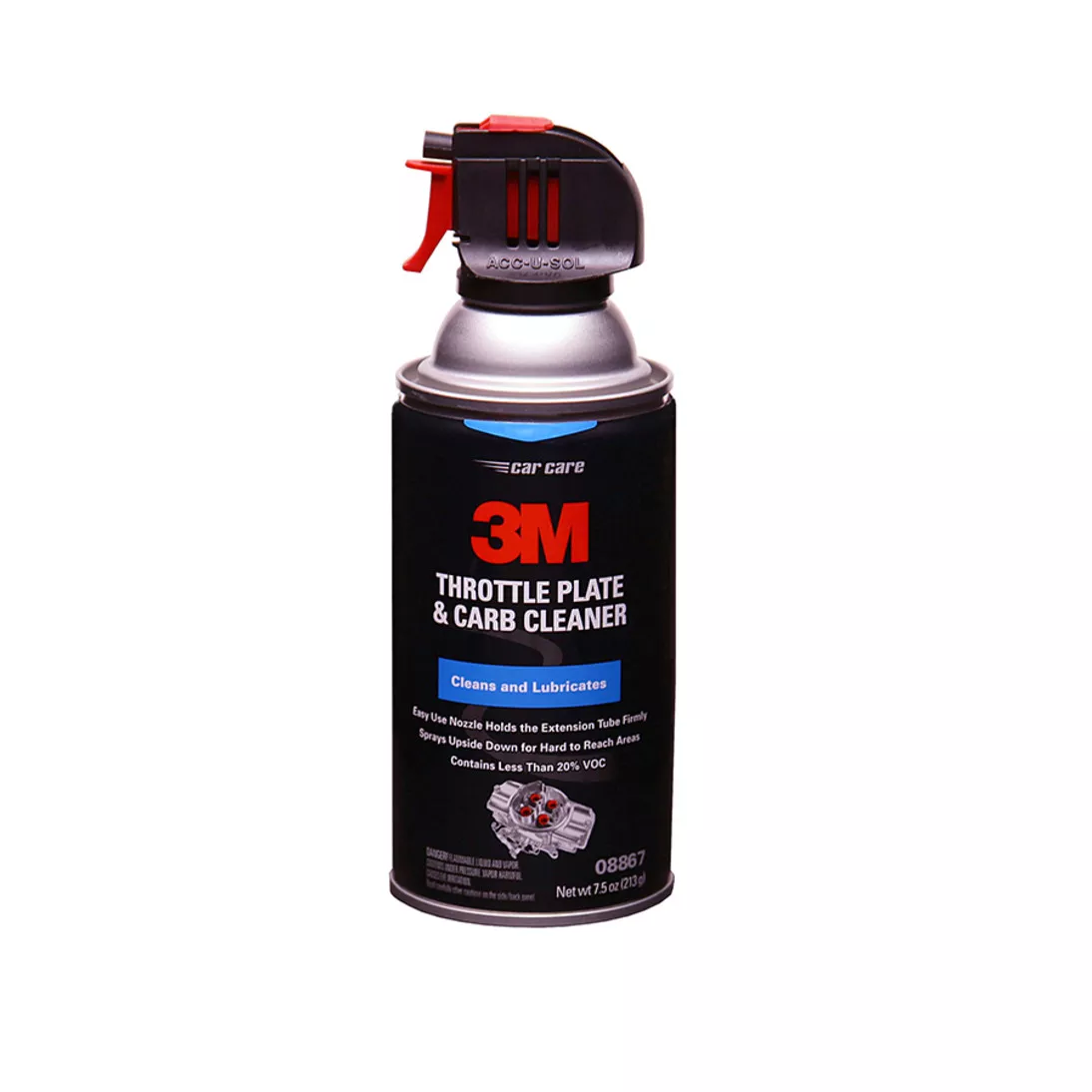 3M™ Throttle Plate and Carb Cleaner, 08867, 7.5 oz, 12 per case