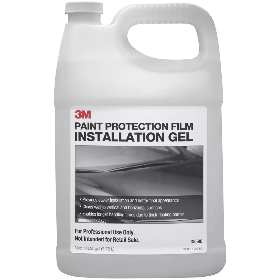 3M™ Paint Protection Film Installation Gel, PN38590, 1 gallon, 4 per
case