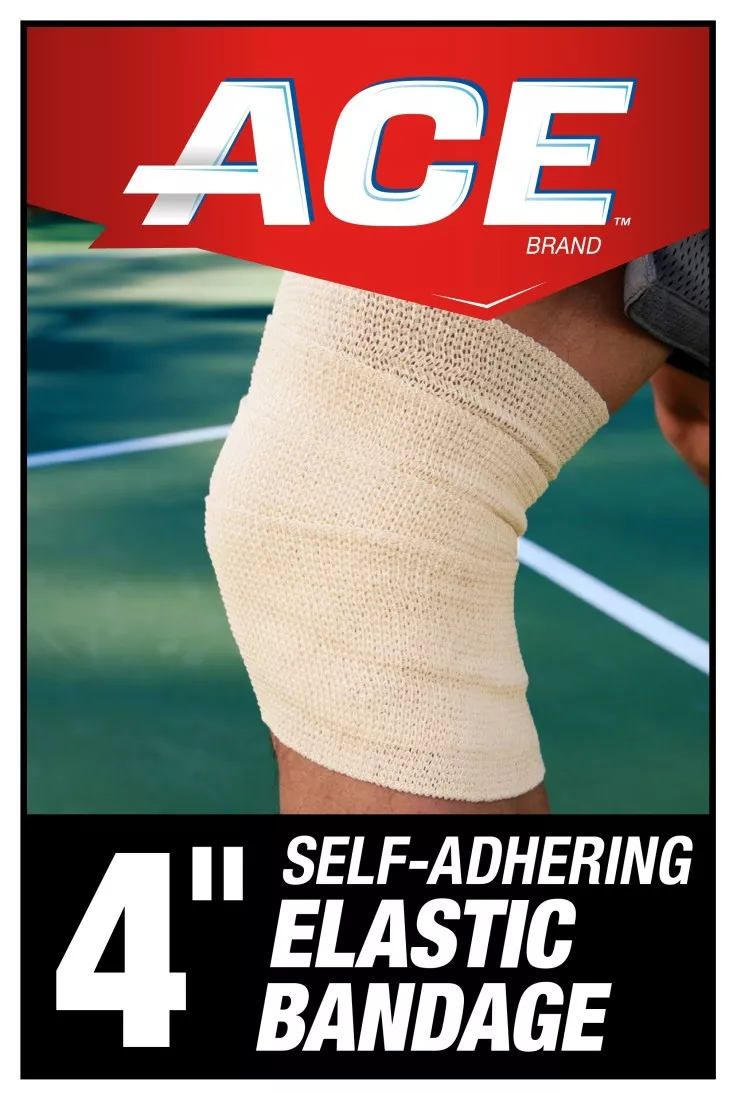 ACE™ Self-Adhering Elastic Bandage 207462, 4 in
