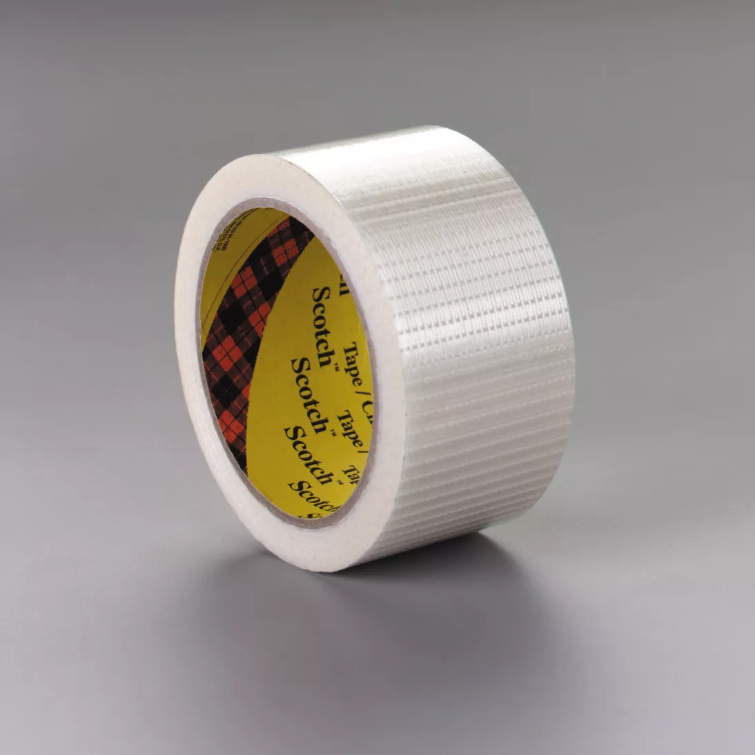 Scotch® Bi-Directional Filament Tape 8959, Clear, 25 mm x 50 m, 5.7 mil, 36 Rolls/Case
