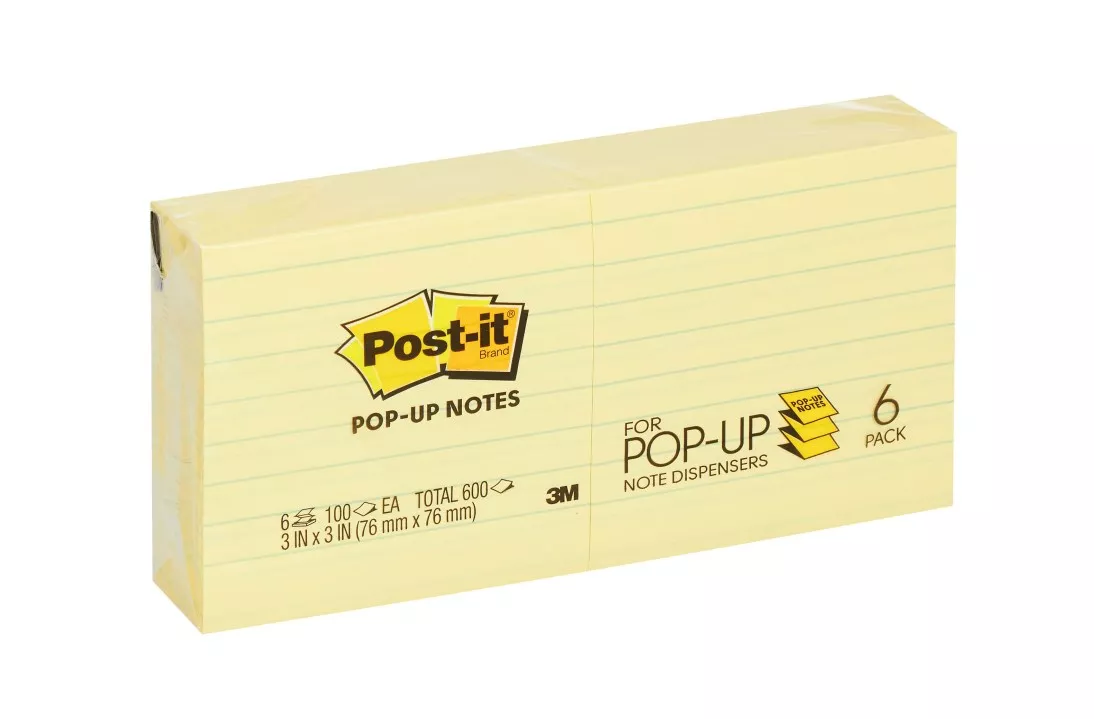Post-it® Pop-up Notes R335, 3 in x 3 in