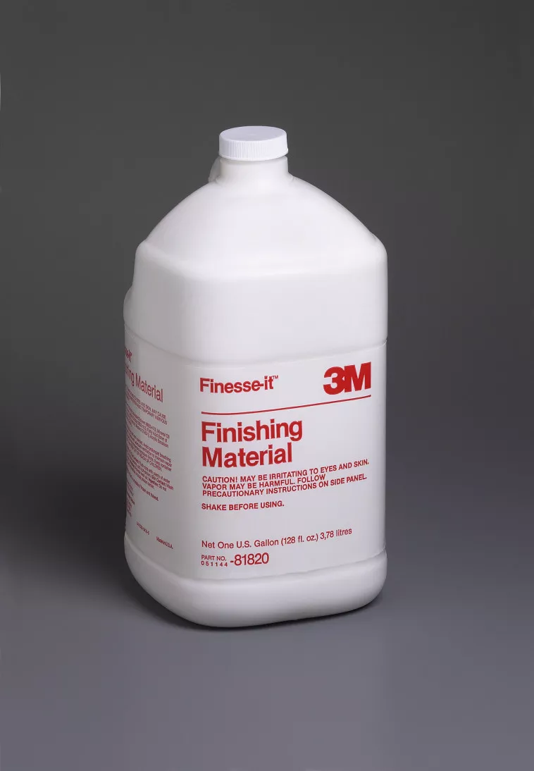 3M™ Finesse-it™ Polish - Finishing Material, 81820, Original Formula,
Gallon, 4 ea/Case