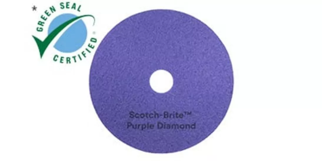 Scotch-Brite™ Purple Diamond Floor Pad Plus, 57 in x 39 m, Jumbo