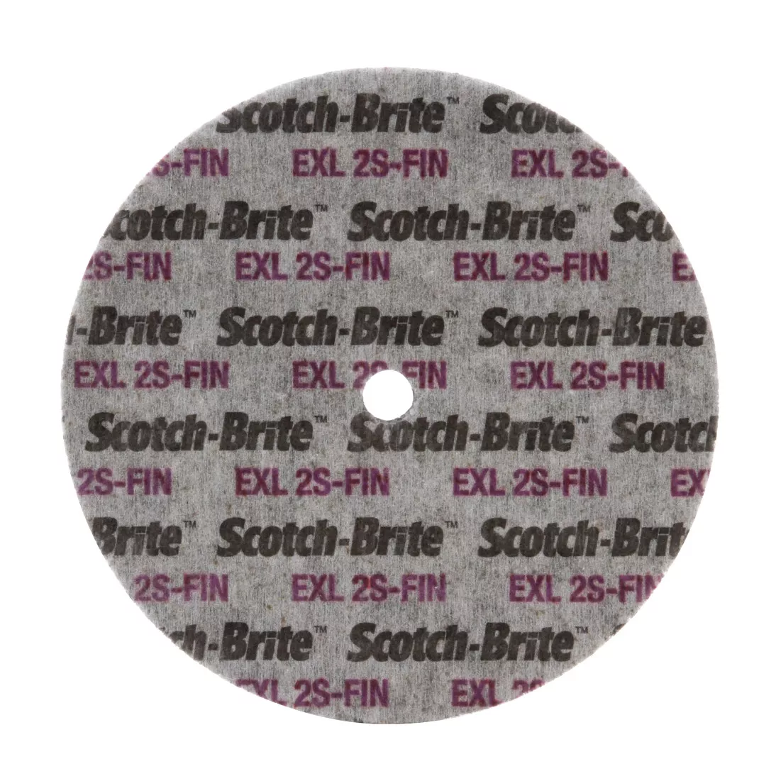 Scotch-Brite™ EXL Unitized Wheel, 10 in x 3/8 in x 1-1/4 in 4S FIN, 2
ea/Case