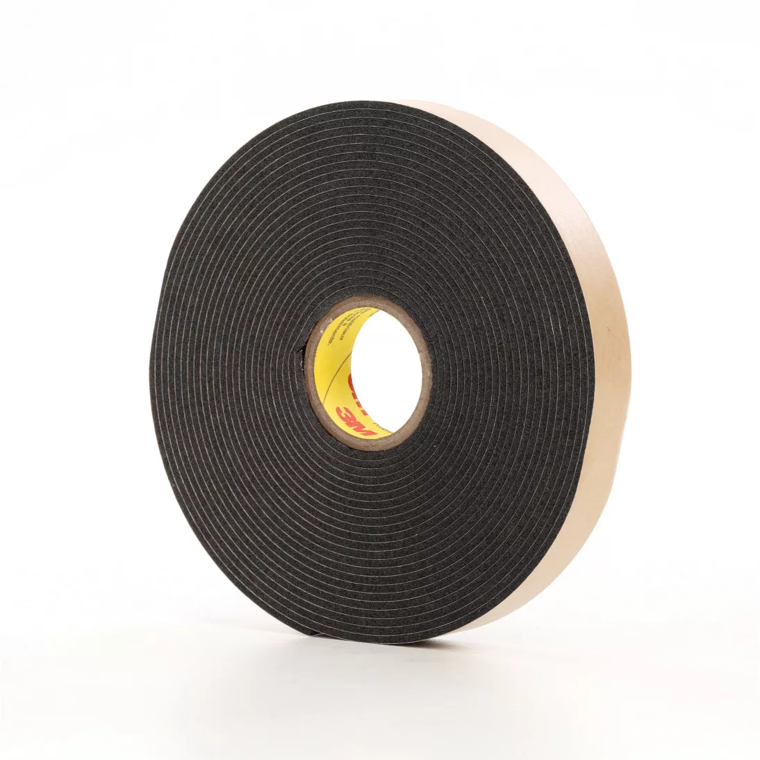 3M™ Double Coated Polyethylene Foam Tape 4496B, Black, 1/4 in x 36 yd,
62 mil, 36 rolls per case