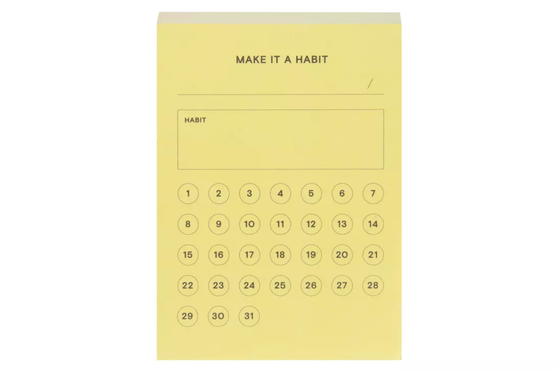 Post-it® Printed Notes NTD-34-YLW, 2.9 in x 4 in (73 mm x 101 mm)