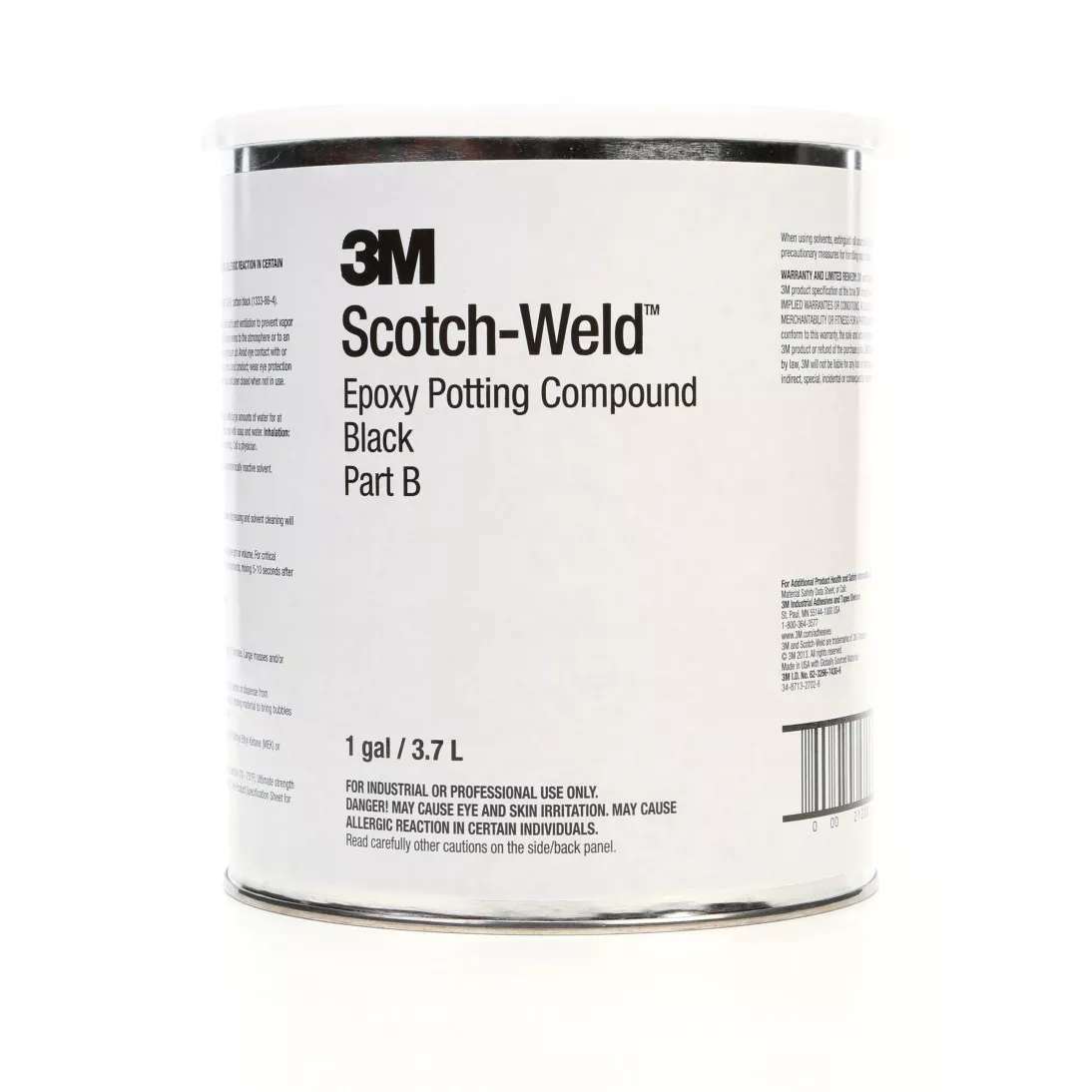 3M™ Scotch-Weld™ Epoxy Potting Compound 270, Black, Part B/A, 1 Gallon, 2 Kit/Case