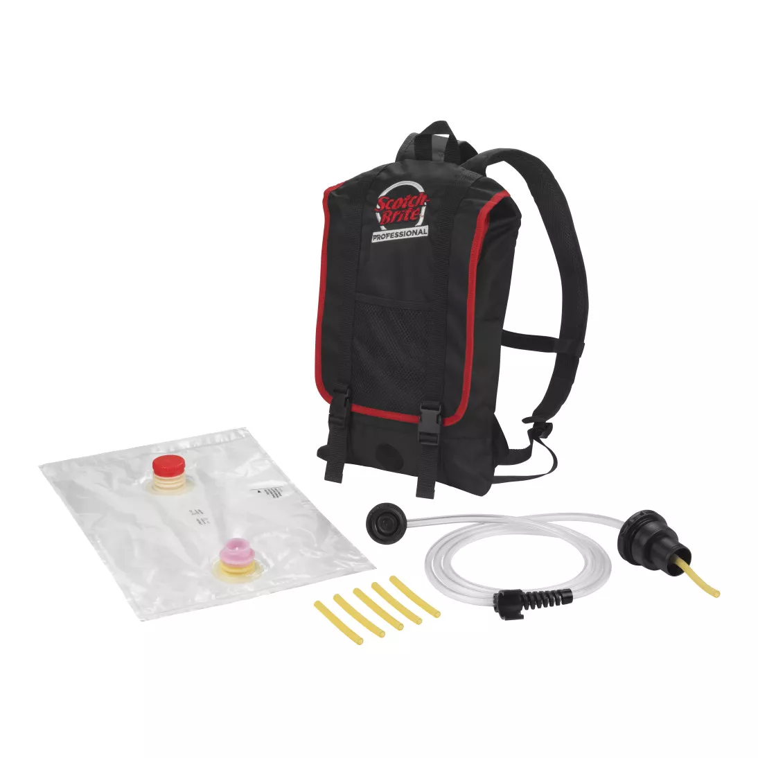 3M™ Scotch-Brite™ Professional 2-in-1 Backpack Finish Applicator  Converter Kit, 1/Bag, 6 Bags/Case