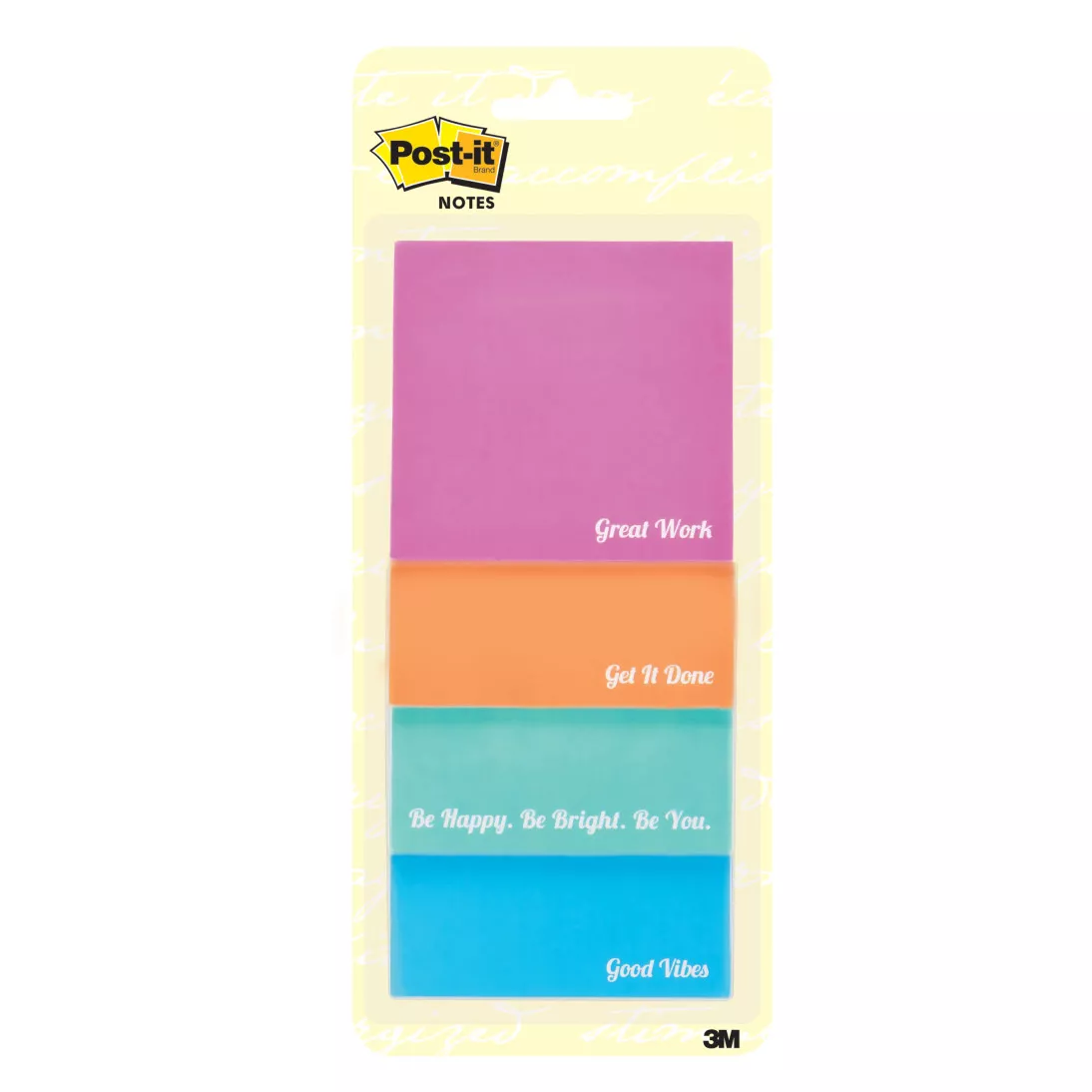 Post-it® Notes BC-330-INS4, 2.9 in x 2.8 in (73.6 mm x 71.1 mm)
