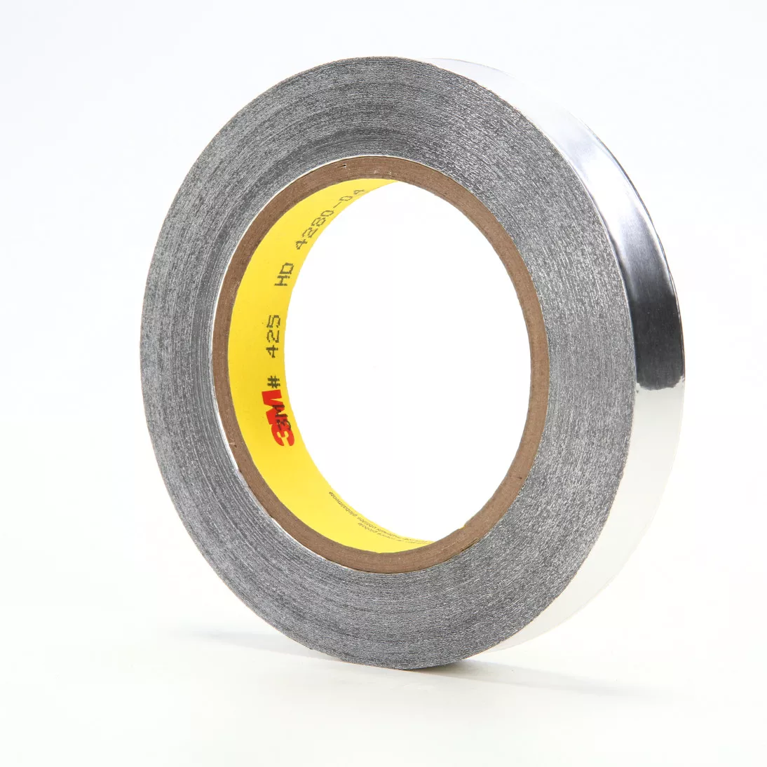 3M™ Aluminum Foil Tape 425, Silver, 1 in x 60 yd, 4.6 mil, 36 rolls per
case