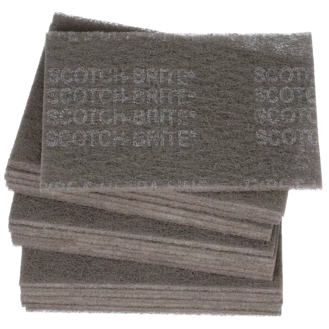 Scotch-Brite™ Hand Pad 7448, HP-HP, SiC Ultra Fine, Gray, 9 in x 6 in, 20/Inner, 60 ea/Case