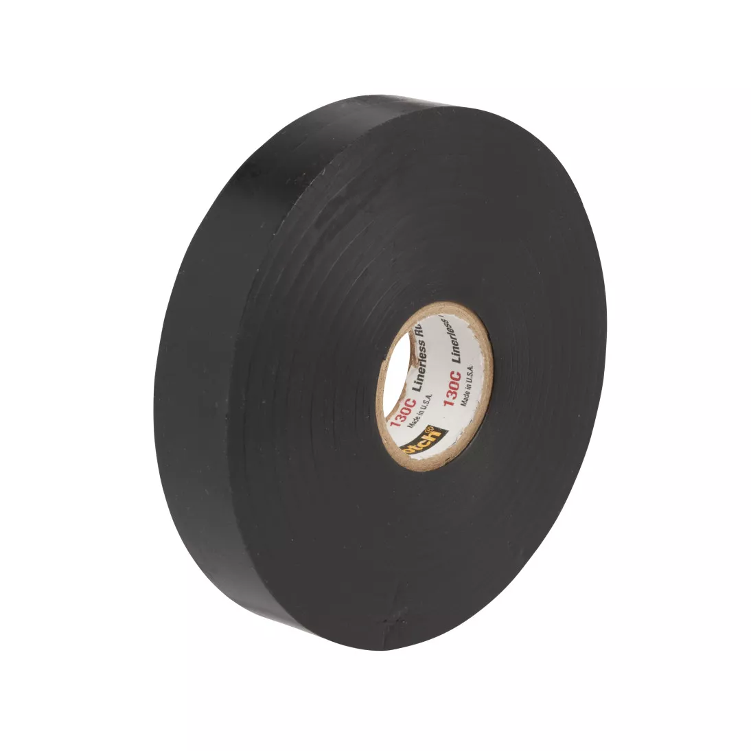 Scotch® Linerless Rubber Splicing Tape 130C, 1 in x 15 ft, Black, 1
roll/carton, 24 rolls/Case
