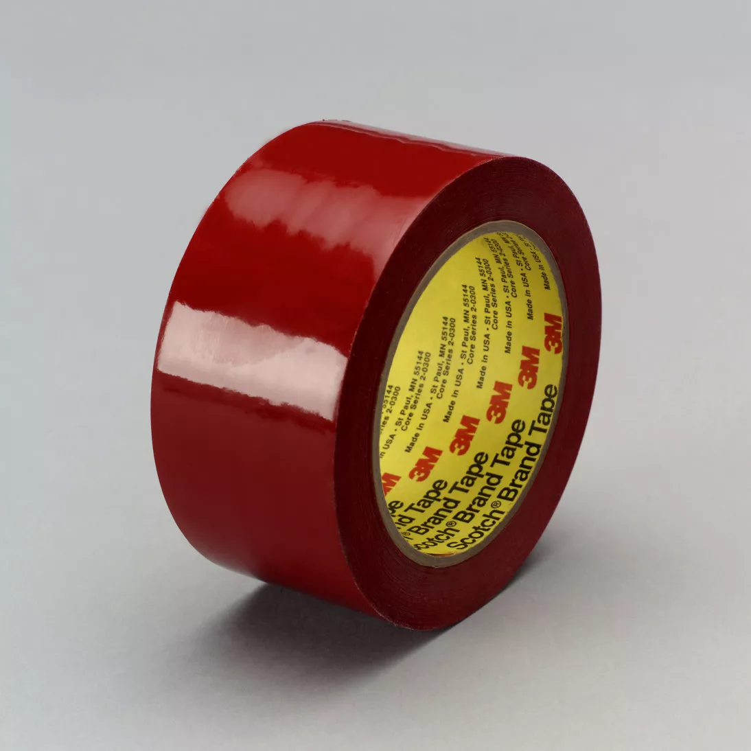 3M™ Polyethylene Tape 483, Red, 2 in x 36 yd, 5.0 mil, 24 rolls per case