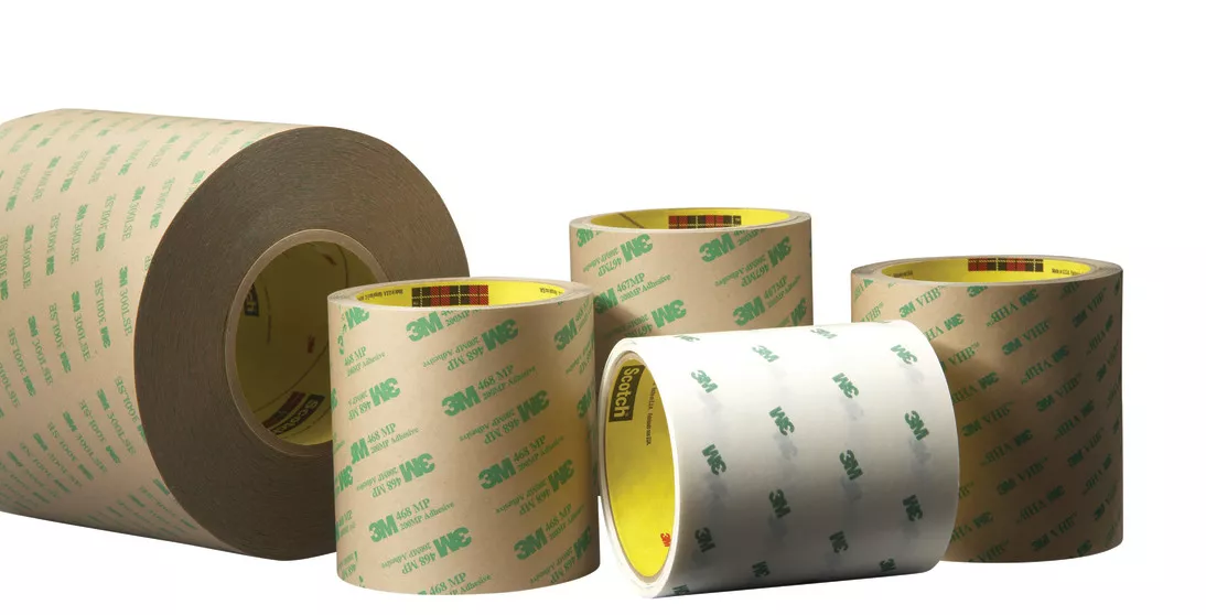 3M™ Double Coated Tape 9828PC. Clear, 54 in x 250 yd, 4 mil, 1 roll per
case