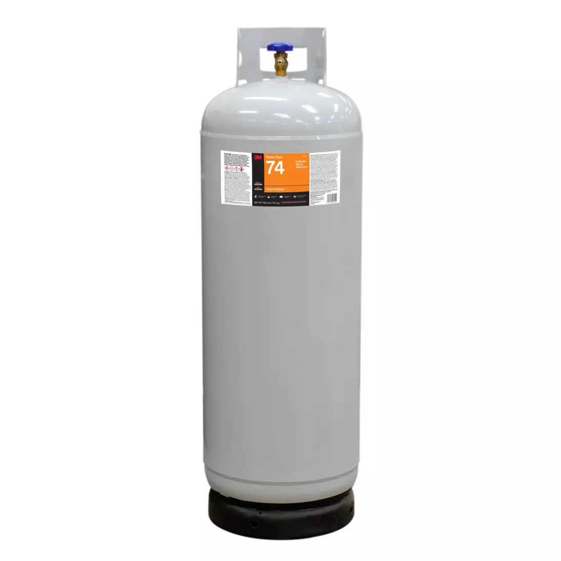 3M™ Foam Fast 74 Cylinder Spray Adhesive, Clear, Intermediate Cylinder
(Net Wt 148.5 lb)