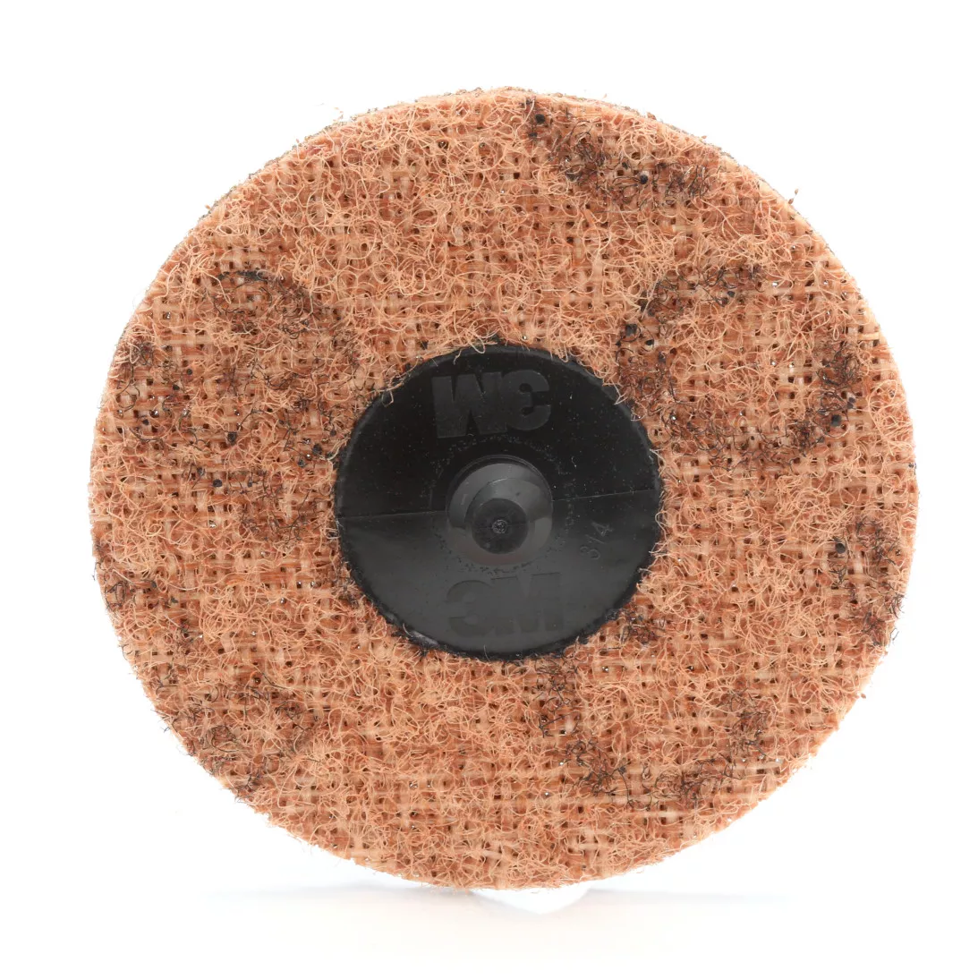 Scotch-Brite™ Roloc™ Surface Conditioning Disc, SC-DR, A/O Coarse, TR, 3
in, with Scrim, 25/Inner, 100 ea/Case