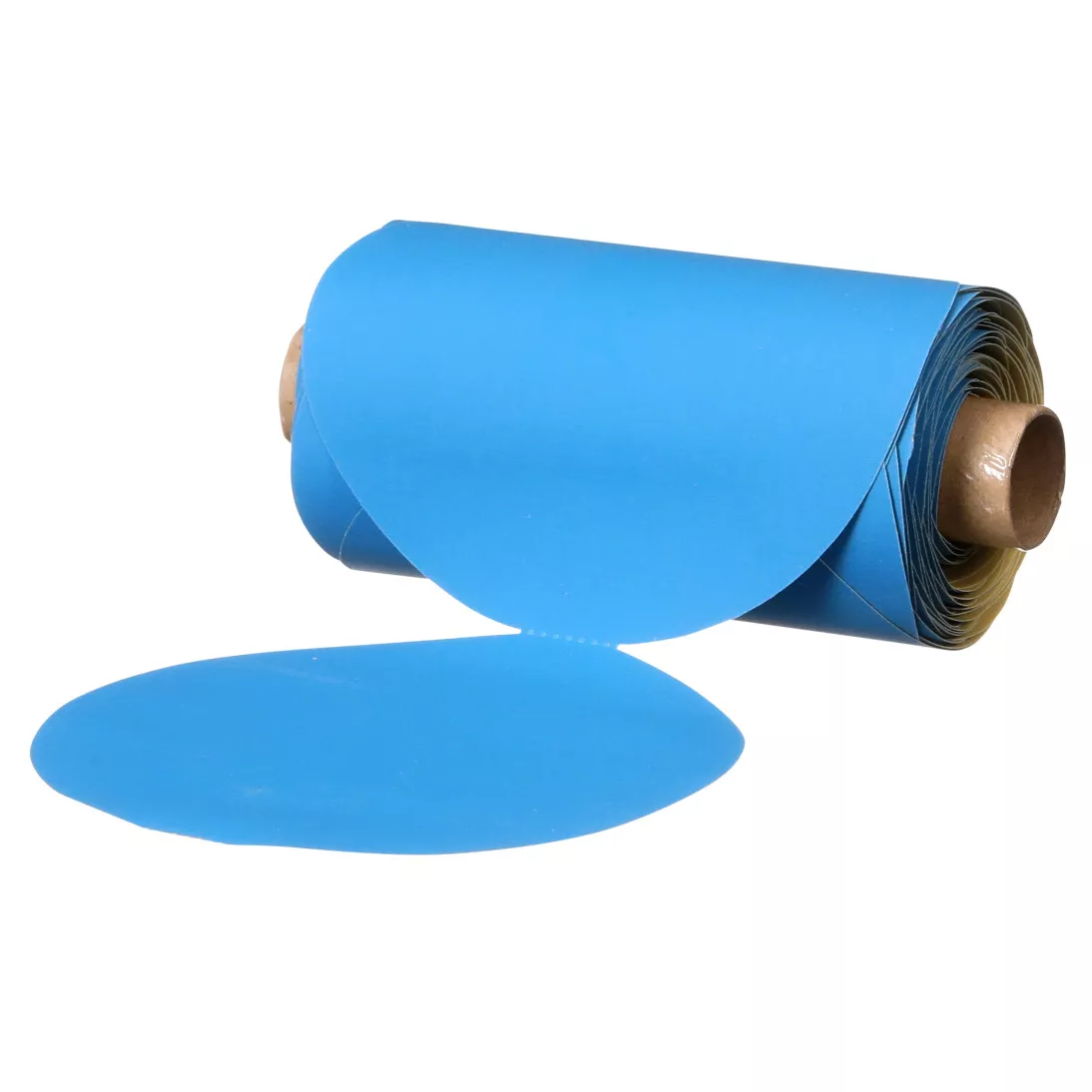 3M™ Stikit™ Blue Abrasive Disc Roll, 36272, 5 in, 400 grade, No Hole, 100 discs per roll, 5 rolls per case