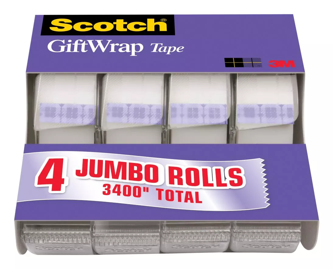 Scotch® GiftWrap Tape 415, 3/4 in x 850 in (19 mm x 21,5 m)