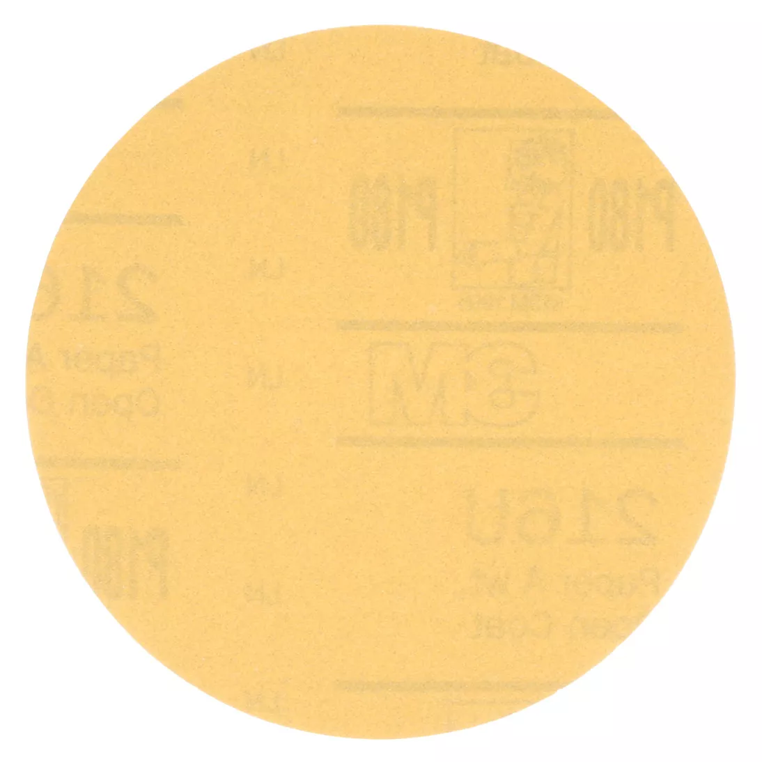 3M™ Hookit™ Gold Paper Disc 216U, P800, 3 in x NH (76.2 mm x NH)