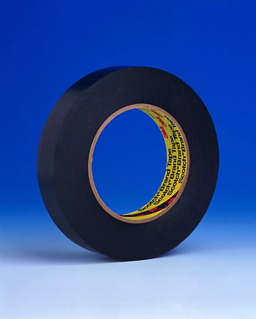 3M™ Vinyl Tape 472, Black, 1 1/2 in x 36 yd, 10.4 mil, 24 rolls per case