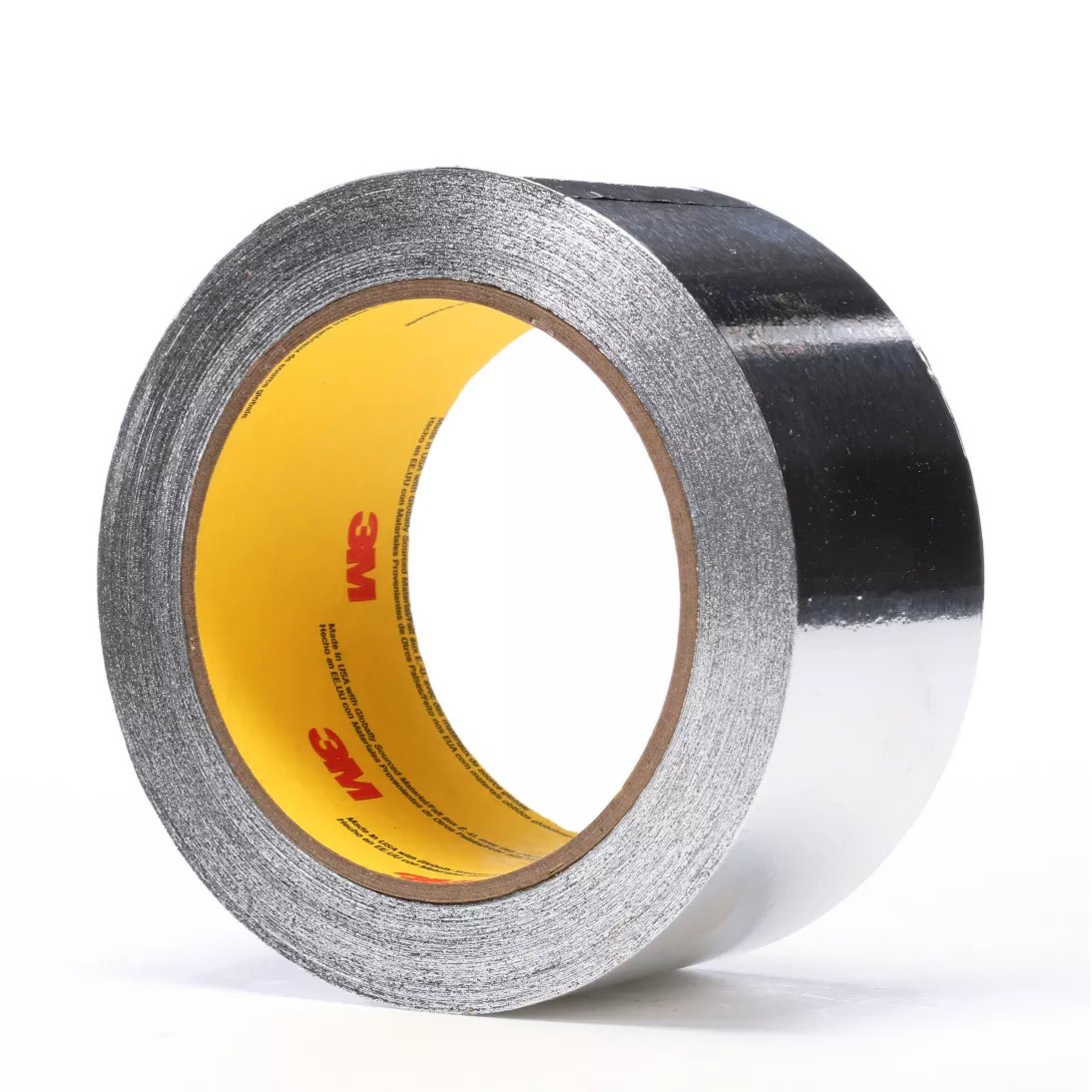 3M™ Aluminum Foil Tape 4380, Silver, 2 in x 55 yd, 3.25 mil, 24 rolls
per case