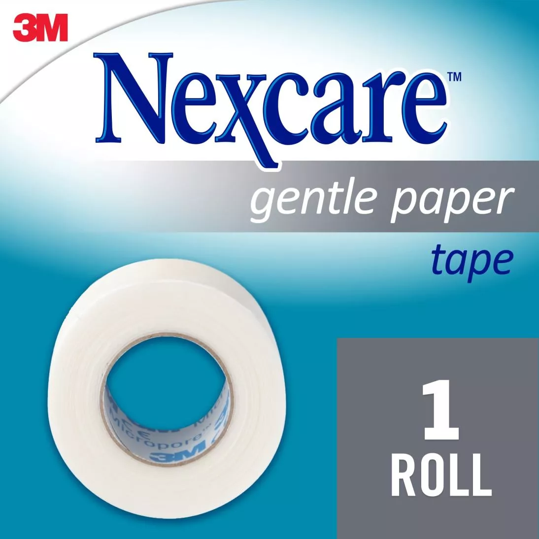Nexcare™ Gentle Paper First Aid Tape 781-1PK, 1 in x 10 yds.