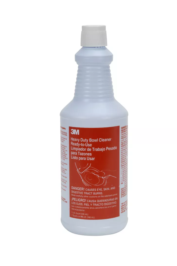 3M™ Heavy Duty Acid Bowl Cleaner, Ready-to-Use, 1 Quart, 12/Case