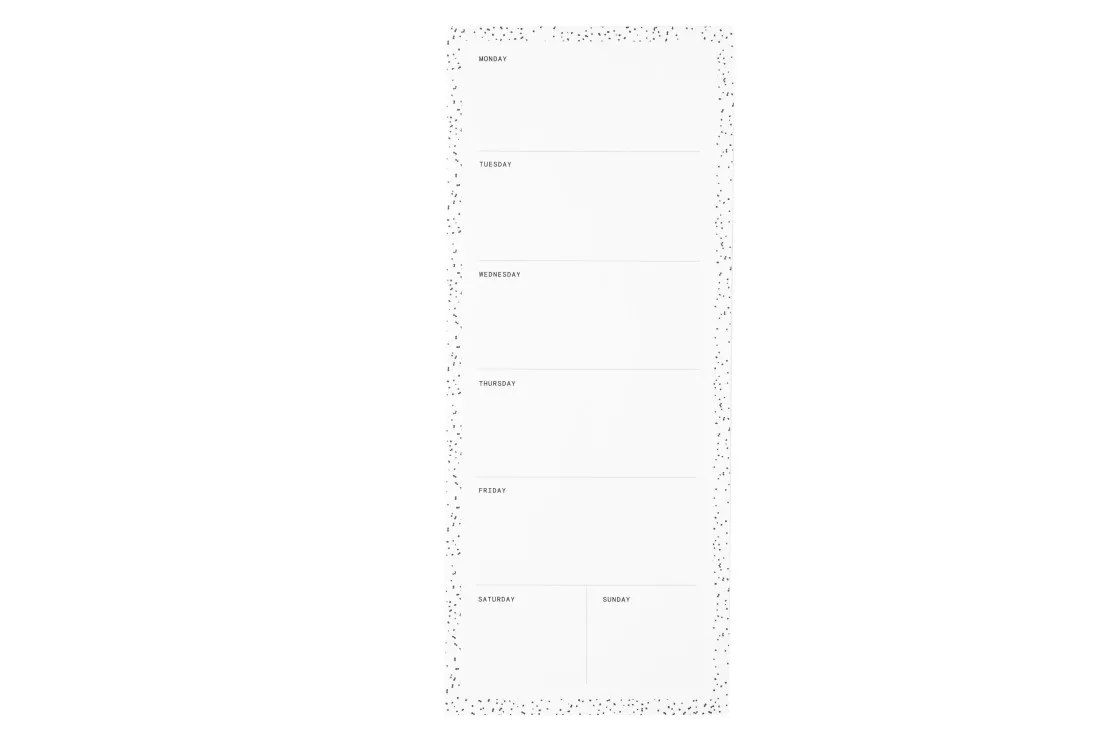 Post-it® Printed Notes NTD5-WCAL, 4.4 in x 10.9 in (11.1 cm x 276.8 cm)