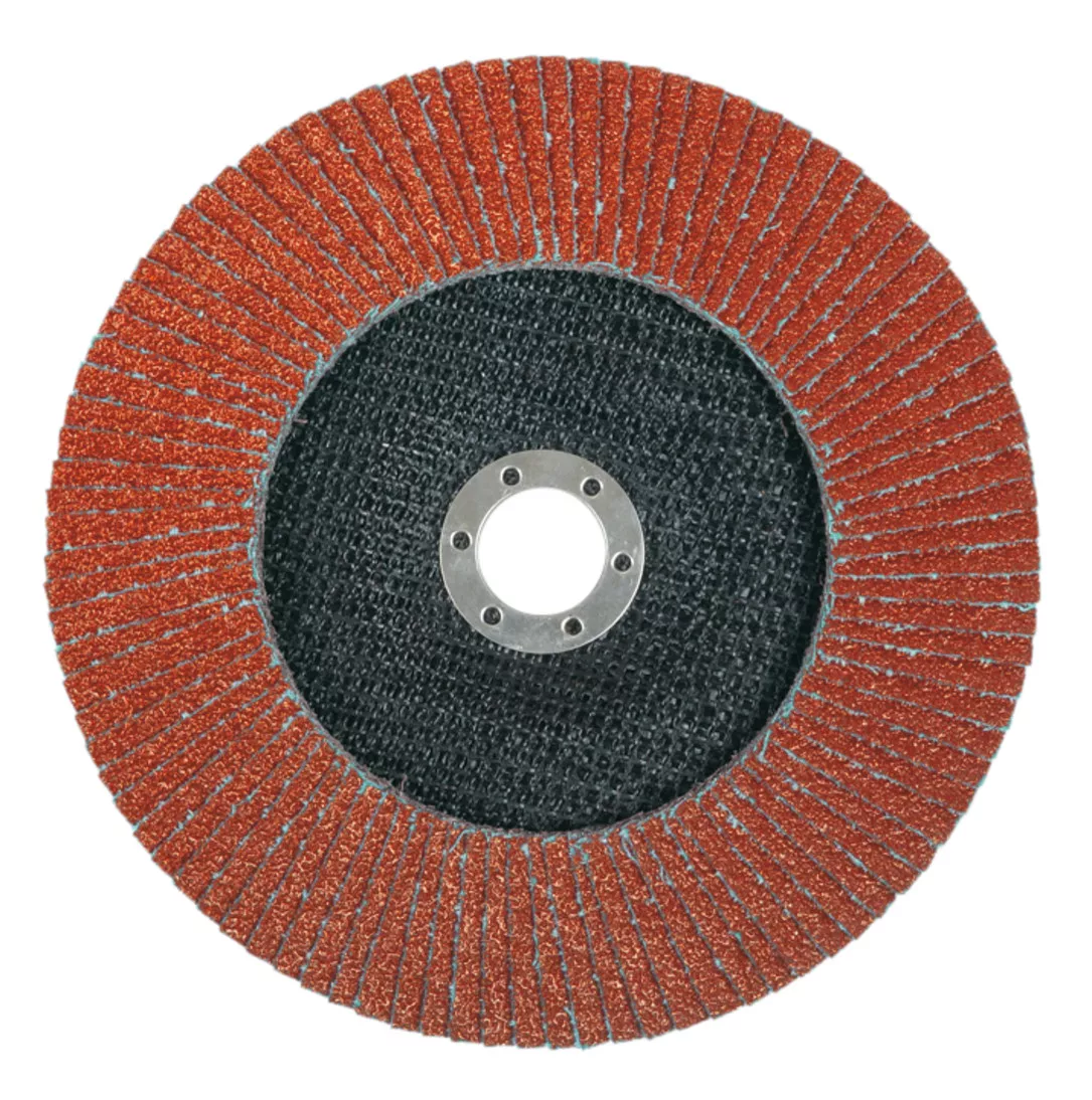 Standard Abrasives™ Ceramic Type 27 Flap Disc, 645023, 4-1/2 in x 7/8 in
36, 10 ea/Case