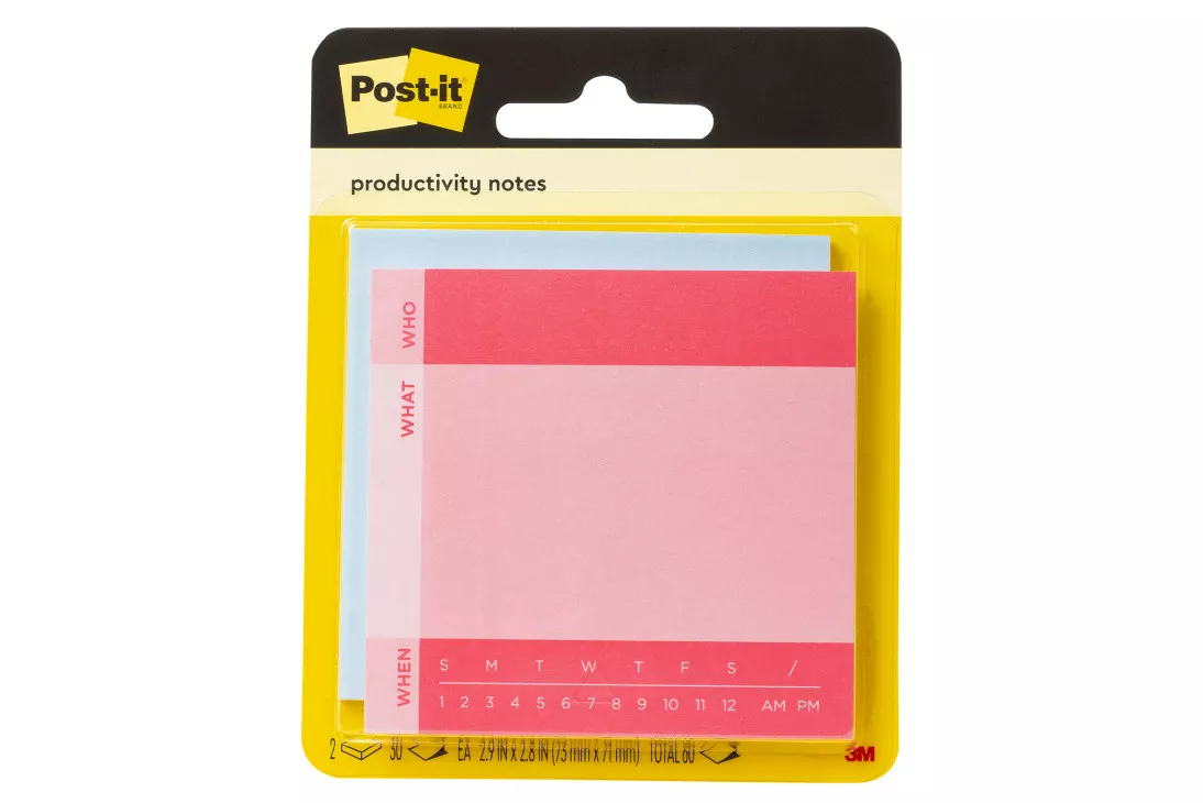 Post-it® Notes BC-2030-PROD, 2.9 in x 2.8 in (73 mm x 71 mm)