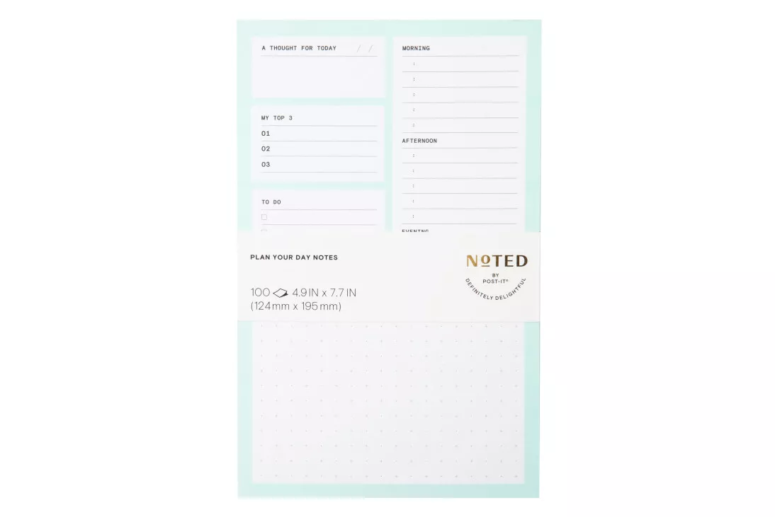 Post-it® Printed Notes NTD5-58-MT, 4.9 in x 7.7 in (124 mm x 195 mm)