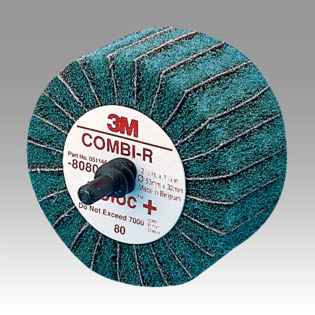 Scotch-Brite™ Roloc™+ Combi-R Wheel 80802, 2-1/2 in x 1-1/4 in 80
X-weight, 10 per case