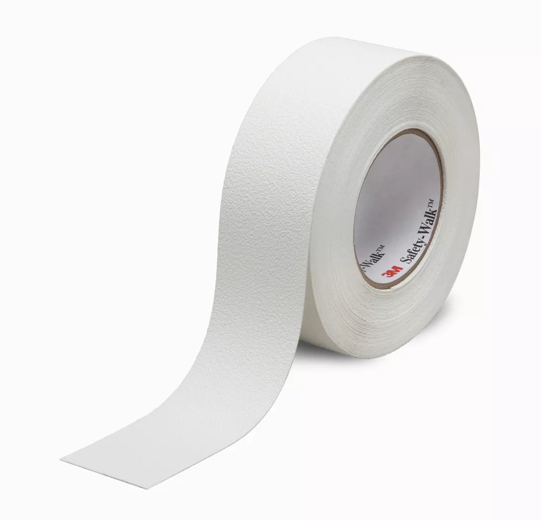 3M™ Safety-Walk™ Slip-Resistant Fine Resilient Tapes & Treads 280,
White, 4 in x 60 ft, 1 Rolls/Case