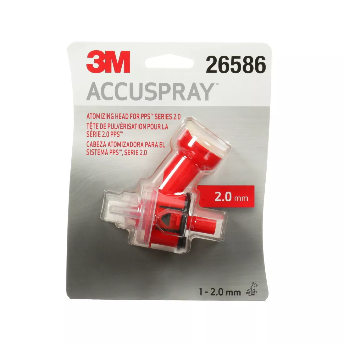3M™ Accuspray™ Refill Pack for PPS™ Series 2.0, 26586, Red, 2.0 mm, 5
per case
