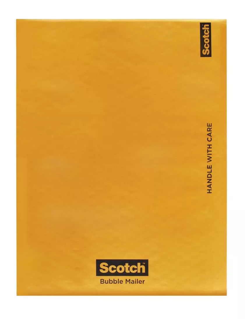 Scotch™ Bubble Mailer 7974-25-CS, 9.5 in x 13.5 in Size #4, 25 pk