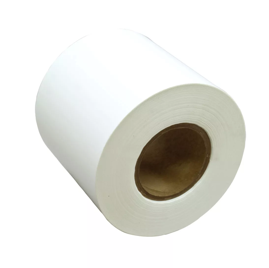 3M™ Thermal Transfer Label Material 7818, Silver Polyester Matte, 4.5 in
x 1668 ft, 1 roll per case