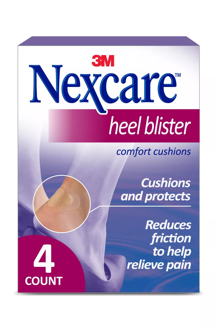 Nexcare™ Heel Blister Comfort Cushion CCH-04, 2 3/4 in x 1 3/4 in (7 cm
x 4,5 cm)