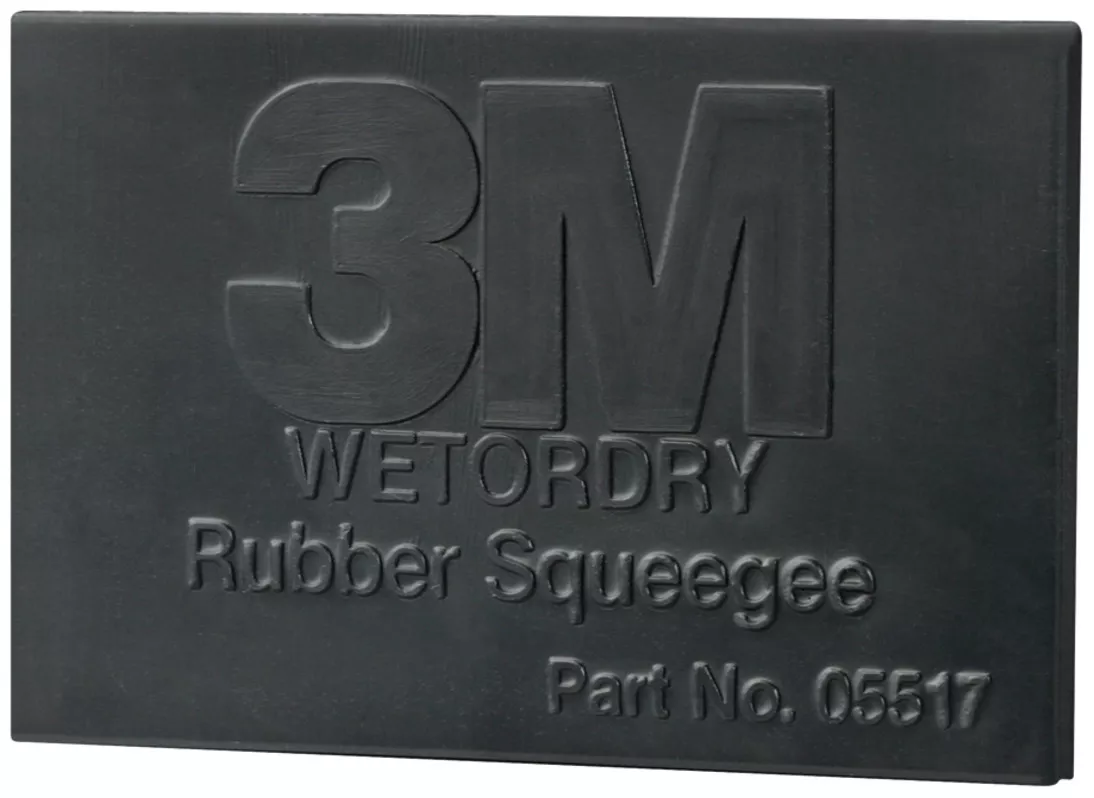 3M™ Wetordry™ Rubber Squeegee, 05518, 2 in x 3 in, 50 per case