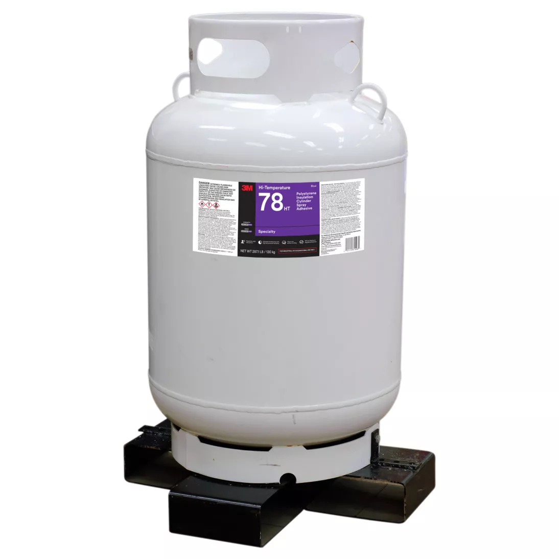 3M™ Hi-Temperature Polystyrene Insulation 78 HT Cylinder Spray Adhesive,
Blue, Jumbo Cylinder (Net Wt 287.1 lb)