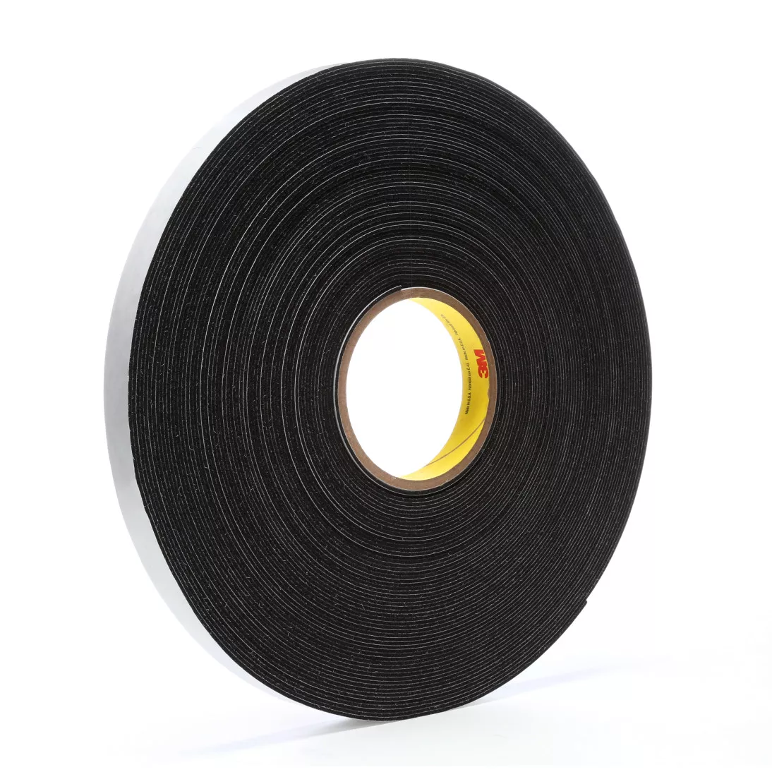 3M™ Vinyl Foam Tape 4516, Black, 3/4 in x 36 yd, 62 mil, 12 rolls per
case
