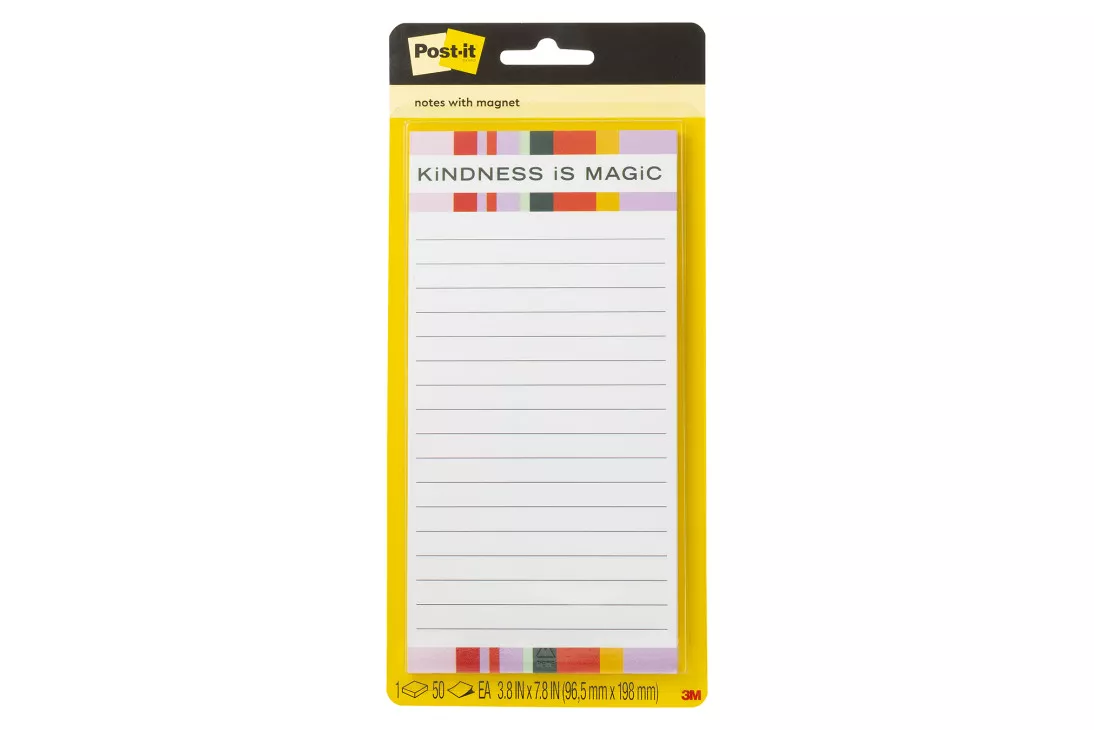 Post-it® Notes LIST-KIND, 3.8 in x 7.8 in (96.5 mm x 198 mm)