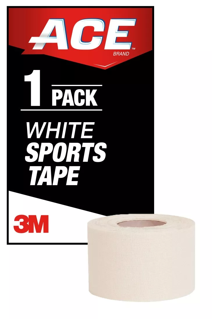ACE™ Sports Tape, White, Bulk