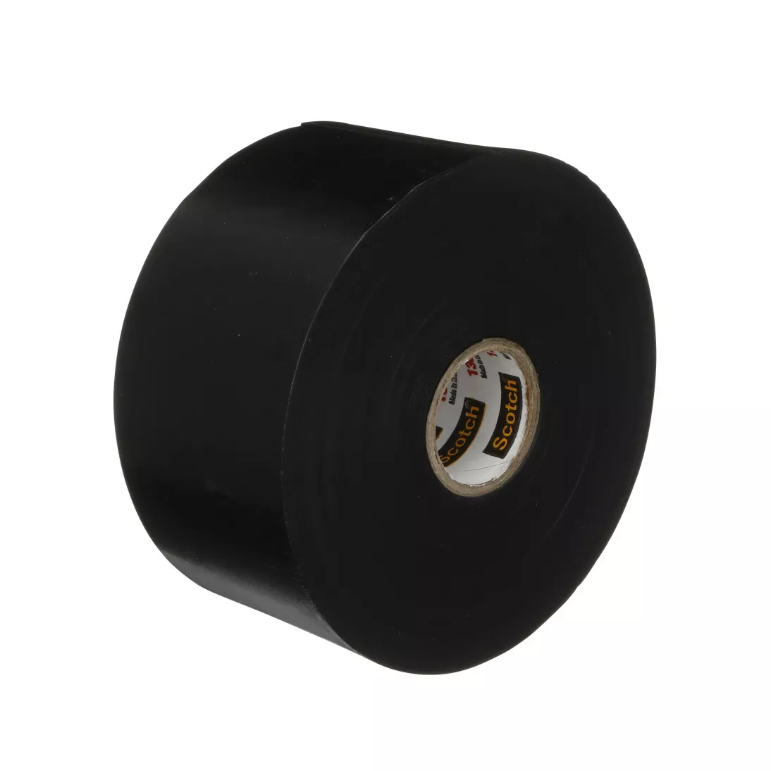 Scotch® Linerless Rubber Splicing Tape 130C, 4 in x 10 ft, Black, 12
rolls/Case