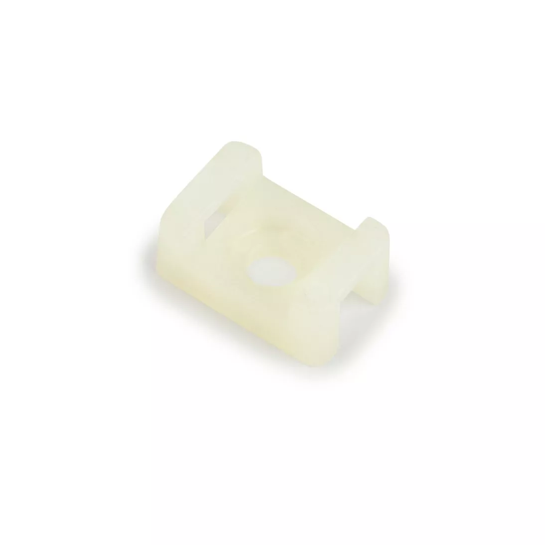 3M™ Cable Tie Base 06299, Screw Mount, Natural/Nylon, 0.87 in x 0.62 in,
100 per bag, 500/Case
