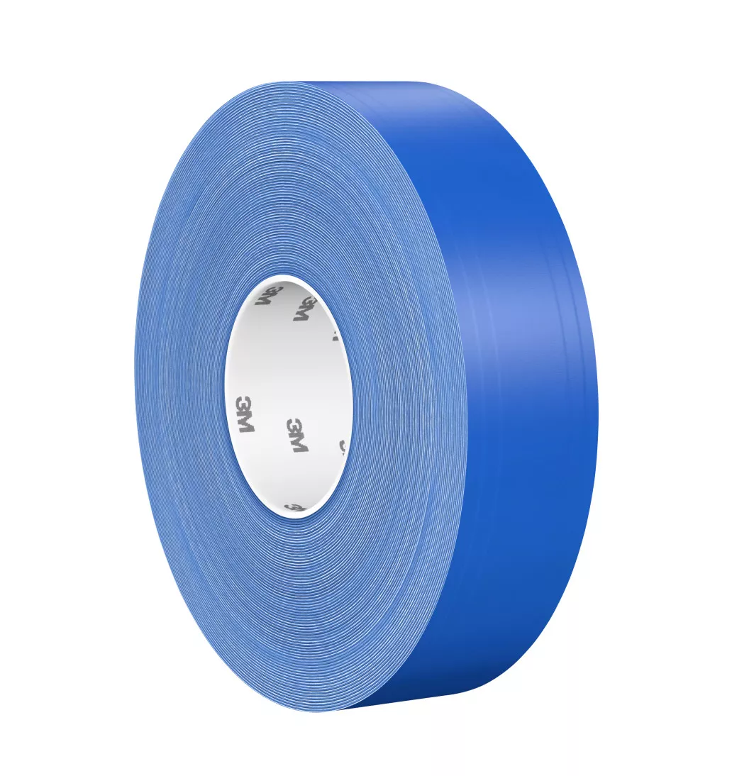 3M™ Durable Floor Marking Tape 971, Blue, 2 in x 36 yd, 33 mil, 1 Roll/Case
