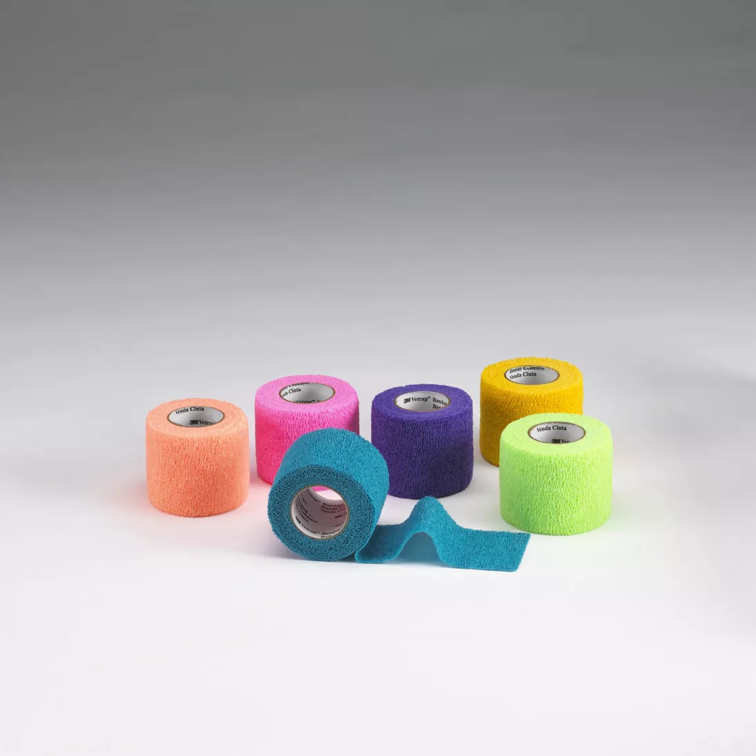 3M™ Vetrap™ Bandaging Tape Bright Color Pack, 1404BRT, 2