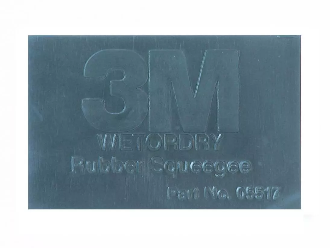 3M™ Wetordry™ Rubber Squeegee, 05517, 2-3/4 in x 4 1/4 in, 50 per case