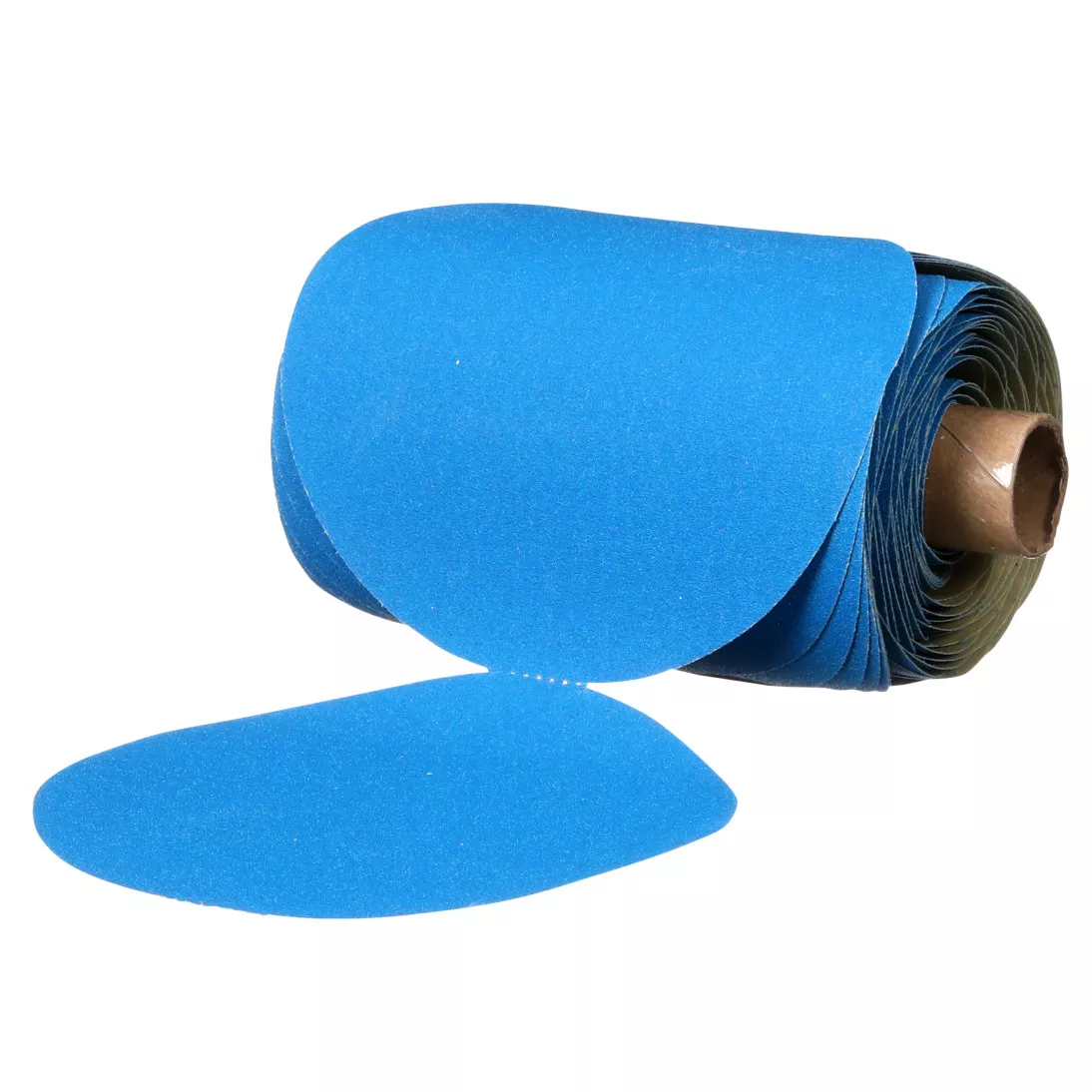 3M™ Stikit™ Blue Abrasive Disc Roll, 36266, 5 in, 120 grade, No Hole, 100 discs per roll, 5 rolls per case