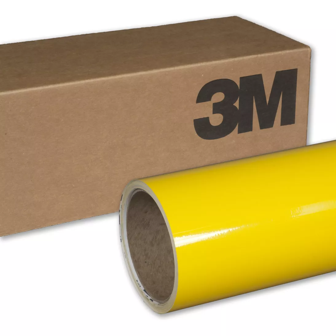 3M™ Wrap Film Series 1080-G15, Gloss Bright Yellow, 60 in x 5 yd